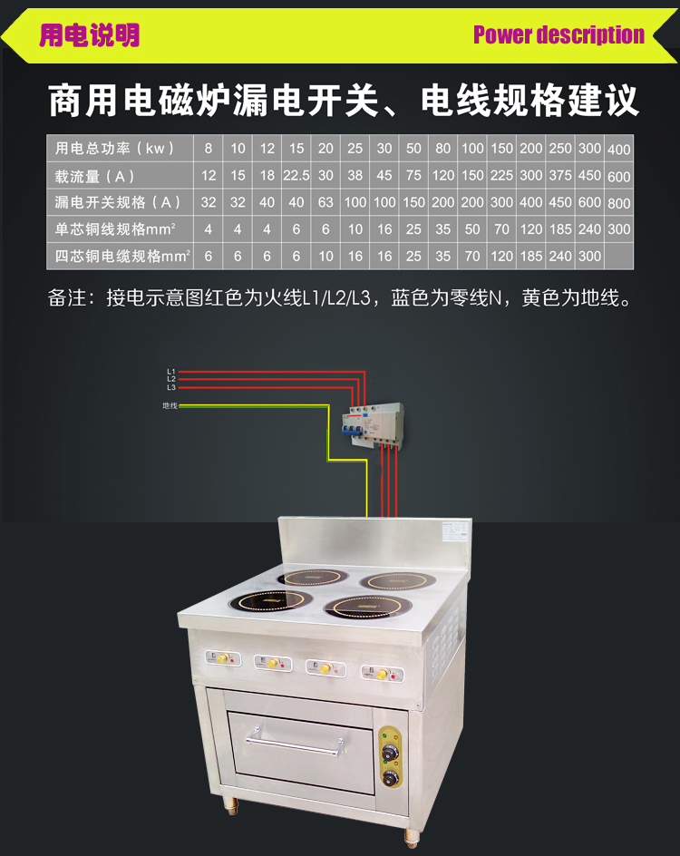 四头电磁煲仔电焗炉